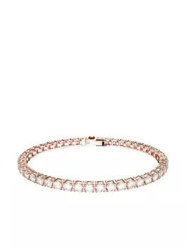 Теннисный браслет Swarovski, белый