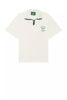 Теннисный клуб на корте и поло за его пределами Oyster, белый