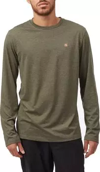 Tentree Мужская классическая футболка с длинным рукавом Treeblend