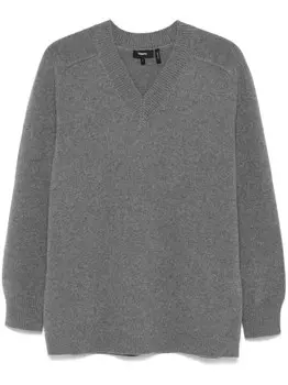 Теория Карения Новый свитер Theory, серый