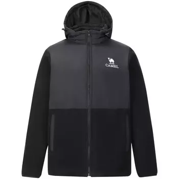 Теплая флисовая куртка из флиса для мужчин Camel, цвет Phantom Black
