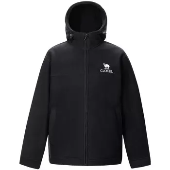 Теплая флисовая куртка из флиса для мужчин Camel, цвет Phantom Black