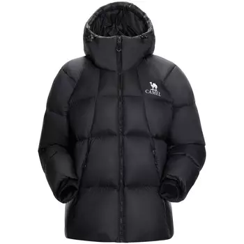 Теплая флисовая куртка-пуховик унисекс Camel, цвет Phantom Black