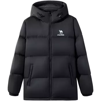 Теплая флисовая куртка-пуховик унисекс Camel, цвет Phantom Black