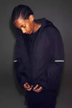 Теплая спортивная куртка с thermomove H&M, черный