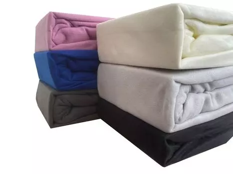 Теплая зимняя флисовая простыня, простыня, пушистый термофлис, размер: 180 х 200 см - 200 х 200 см, цвет: бежевый leonado vicenti