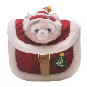 Теплая зимняя сумка через плечо унисекс Disney, Красный цвет означает розовый