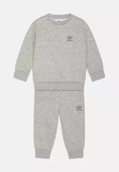 Теплее adidas Originals, средне-серый вереск Trefoil Infant Unisex Set
