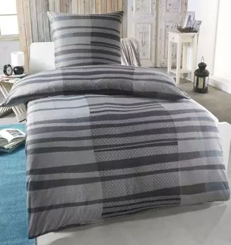 Теплое зимнее постельное белье из термофлиса из микрофибры, размер: 155 х 220 см, дизайн - мотив: дизайн 3 Dreamhome