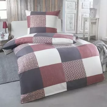 Теплое зимнее постельное белье из микрофибры термофлис 135х200 155х220 200х200 для холодного времени года, современное, размер: 200 х 200 см, мотив дизайна: дизайн 6 Dreamhome