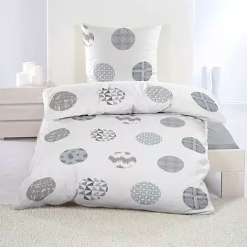 Теплое зимнее постельное белье из термофлиса из микрофибры 135x200 155x220 пододеяльник современный, дизайн - мотив: дизайн 13, размеры: 135 см x 200 см Dreamhome