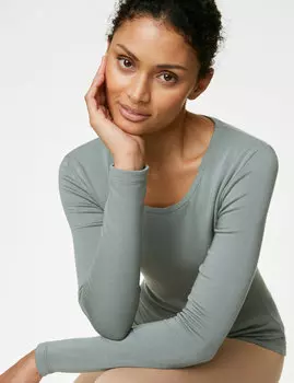 Тепловая футболка с длинными рукавами Heatgen Plus Marks & Spencer