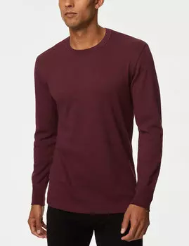 Тепловая футболка среднего размера с длинными рукавами Heatgen Marks & Spencer
