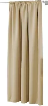 Тепловая штора WOLTU затемняющая штора, 250г/м, 135х225 см шампанское (1 шт.), желтый
