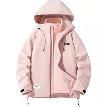 Тепловая ветровка унисекс Jeep, розовый