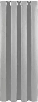 Тепловая завеса WOLTU, шторы для защиты от холода, непрозрачные с люверсами, плотные шторы плотностью 360 г/м, шумозащита, светло-серые, 135 x 225 см (1 шт.), серый