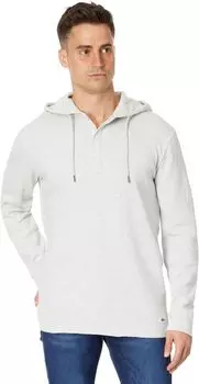 Тепловой пуловер с капюшоном Quiksilver, цвет White Marble Heather