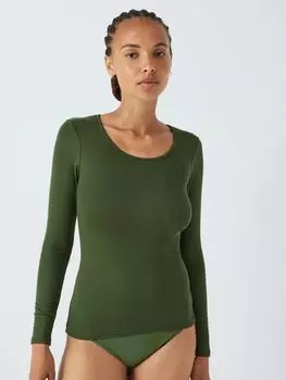 Тепловыделяющий ребристый термотоп John Lewis, хаки