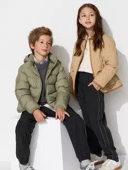 Теплые джоггеры на подкладке Uniqlo, цвет 09 черный