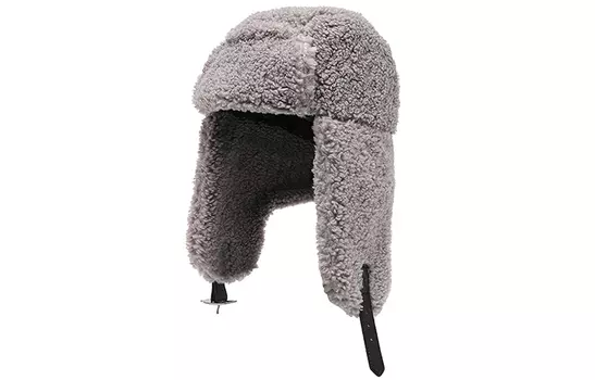 Теплые и морозостойкая шапка-ушанка унисекс с защитой от замерзания FREE RABBIT, Light Coffee