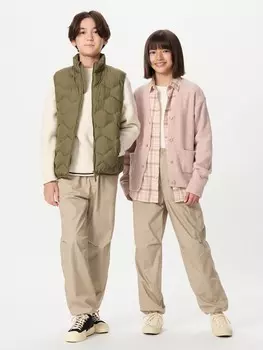 Теплые легкие брюки Uniqlo, цвет 31 бежевый