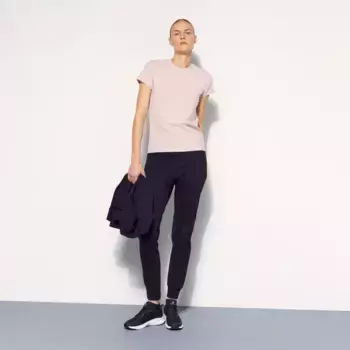 Теплые женские спортивно-повседневные брюки с манжетами Boomerang, черный