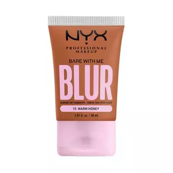 Теплый медовый тональный крем для лица Nyx Professional Makeup Bare With Me Blur Tint, 30 мл