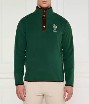Теплый свитер Regular fit Polo Ralph Lauren, зеленый