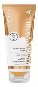 Теплый ванильный крем для тела, 200 мл Lirene, Body & Mind regenerating