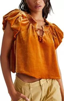 Тереза Топ Free People, цвет Pumpkin Pie
