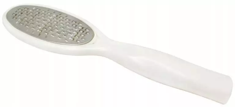 Терка для пяток ног, прочный металлический педикюр 3, Calissimo