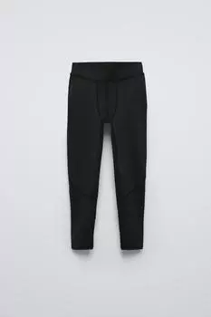 Термальные леггинсы из лыжной коллекции ZARA, черный