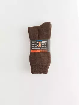 Термальные мужские носки LCW ACCESSORIES, темно коричневый