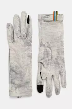 Термальные перчатки из мериноса. Smartwool, серый