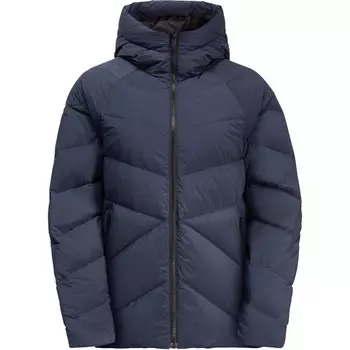Термо пуховик JACK WOLFSKIN Outdoor Jacket Marienplatz, ночной синий