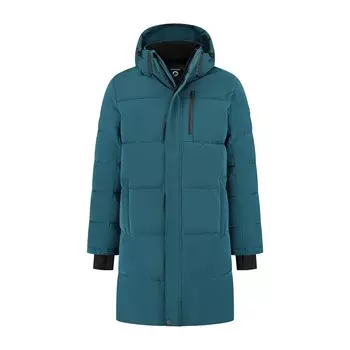 Термо пуховик Travelin Outdoor jacket Jack Ludvig, цвет turquoise/dark blue