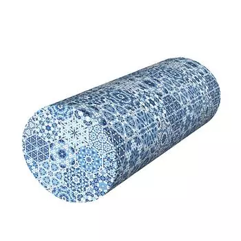 Термоэластичная анатомическая рулонная подушка Bertoni, идеальная для здоровья позвоночника, комфорта и дизайна Малага 15x40 см