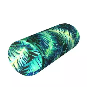 Термоэластичная анатомическая рулонная подушка Bertoni, идеальная для здоровья позвоночника, комфорта и дизайна Calipso 25x60 см