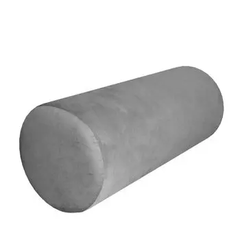 Термоэластичная анатомическая рулонная подушка Bertoni, идеальная для здоровья позвоночника, комфорта и дизайна 15x40 см, серый