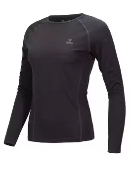 Термоблуза Brille Merino, черный