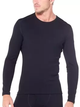 Термоблуза Icebreaker M 260 Tech, черный