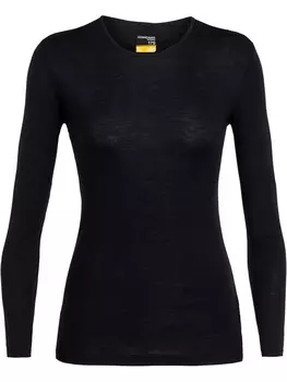 Термоблуза Icebreaker Wmns 175 Everyday, черный