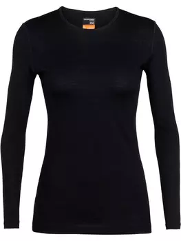 Термоблуза Icebreaker Wmns 200 Oasis, черный