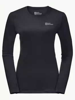 Термоблуза Jack Wolfskin SKY THERMAL L/S W, серый