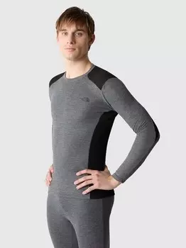 Термоблуза The North Face M EASY L/S CREW NECK, серый