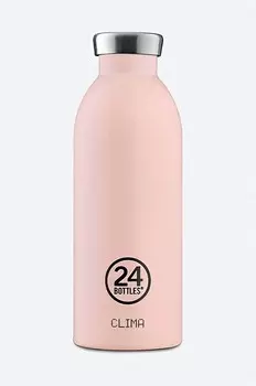 Термобутылка Clima 500 Stone Dusty Pink 24bottles, розовый