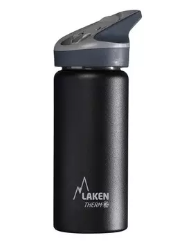 Термобутылка Laken Jannu 0.75L, черный