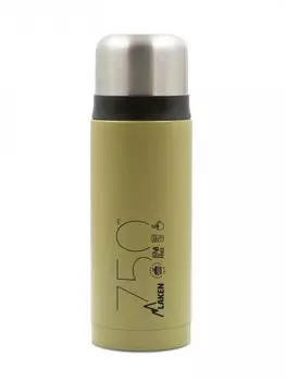 Термобутылка Laken Stainless steel 0.75L, зеленый