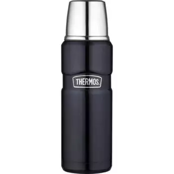 Термобутылка THERMOS «Stainless King» с практичной ручкой для переноски, цвет blau