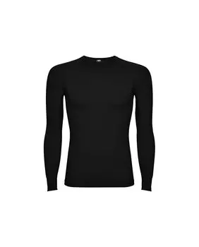 Термофутболка из усиленной ткани с круглым вырезом ROLY, черный